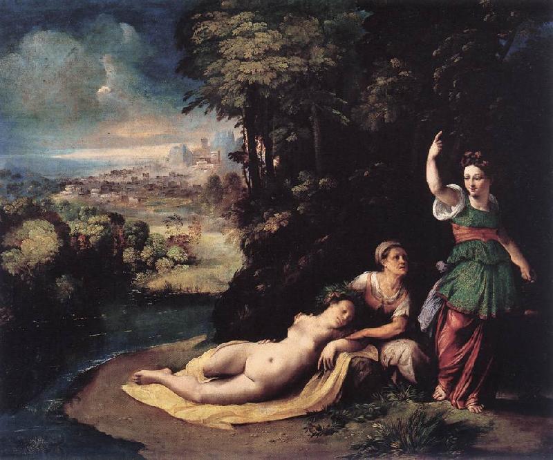 DOSSI, Dosso Diana and Calisto dfhg China oil painting art
